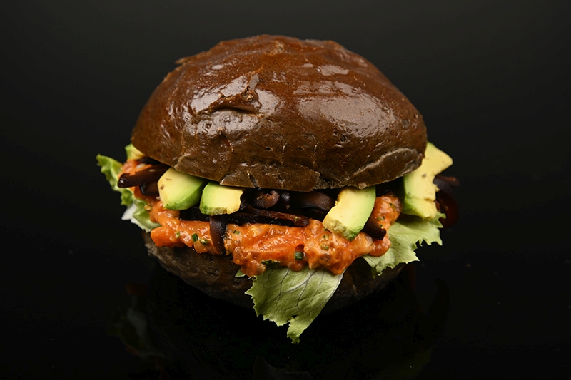 Shamo black sushi burger